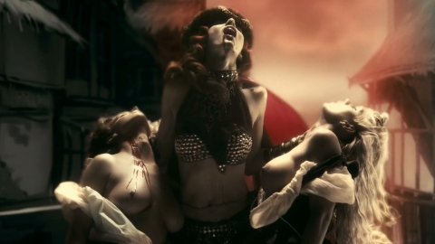 Vera Filatova, Tiffany Mulheron, Ashley Mulheron - Nude & Sexy Videos in Lesbian Vampire Killers (2009)