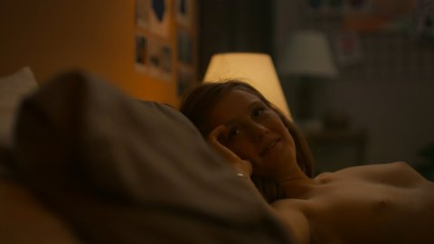India Menuez, Margaret Qualley - Nude & Sexy Videos in Adam (2019)
