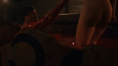 Gia Crovatin - Nude & Sexy Videos in Van Helsing s02e02 (2017)