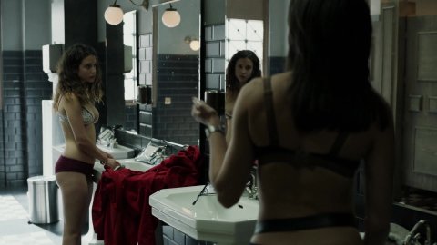 Maria Pedraza, Alba Flores - Nude & Sexy Videos in Money Heist s01e10 (2017)