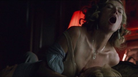 Rosamund Pike - Nude & Sexy Videos in The Man with the Iron Heart (2017)
