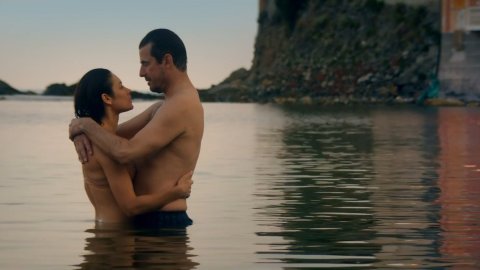 Olga Kurylenko - Nude & Sexy Videos in The Bay of Silence (2020)