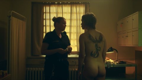 Nina Dogg Filippusdottir - Nude & Sexy Videos in Prisoners s01e02 (2017)