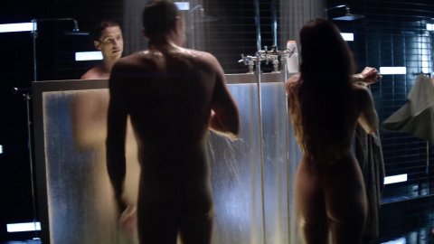 Kim Engelbrecht - Nude & Sexy Videos in Dominion s01e01 (2014)
