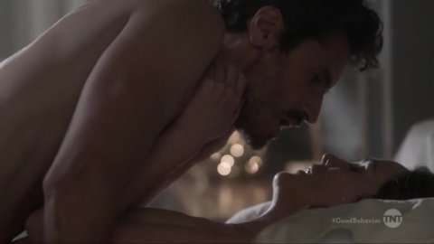 Michelle Dockery - Nude & Sexy Videos in Good Behavior s02e03 (2017)