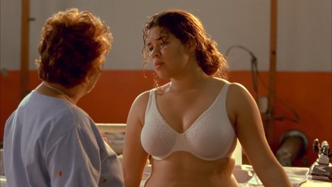 America Ferrera - Nude & Sexy Videos in Real Women Have Curves (2002)