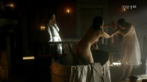 Paulina Lasota, Dagmara Bąk - Nude & Sexy Videos in The Crown of the Kings s01e23 (2018)