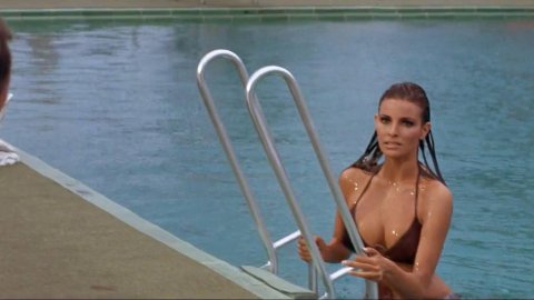 Raquel Welch, Christine Todd - Nude & Sexy Videos in Lady in Cement (1968)