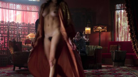 Stefanie von Pfetten, Carina Conti, Chanon Finley, Sarah French - Nude & Sexy Videos in The Last Tycoon s01e04 (2017)