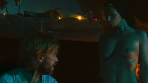 Lisa Belle, Jodii Christianson, Kaniehtiio Horn - Nude & Sexy Videos in The Theatre Bizarre (2011)